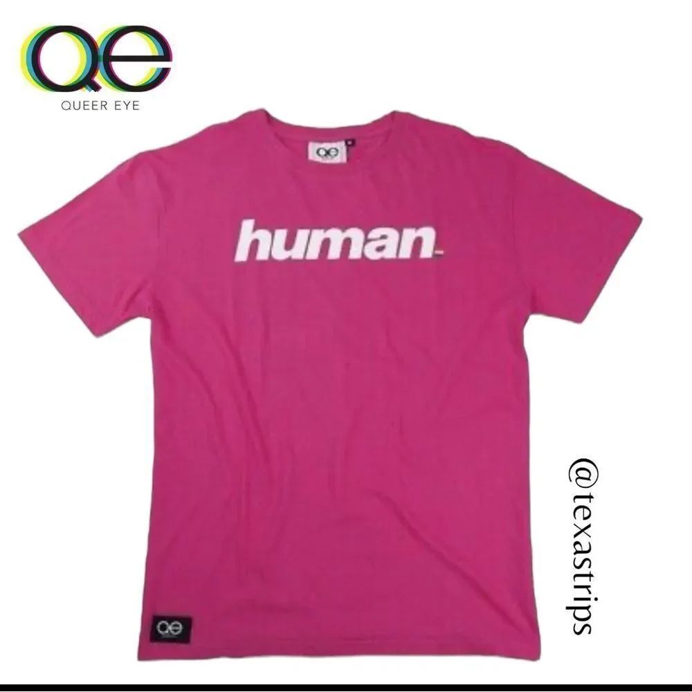 NWT Queer Eye Pink Men's S/S Shirt Tee T-Shirt XXL